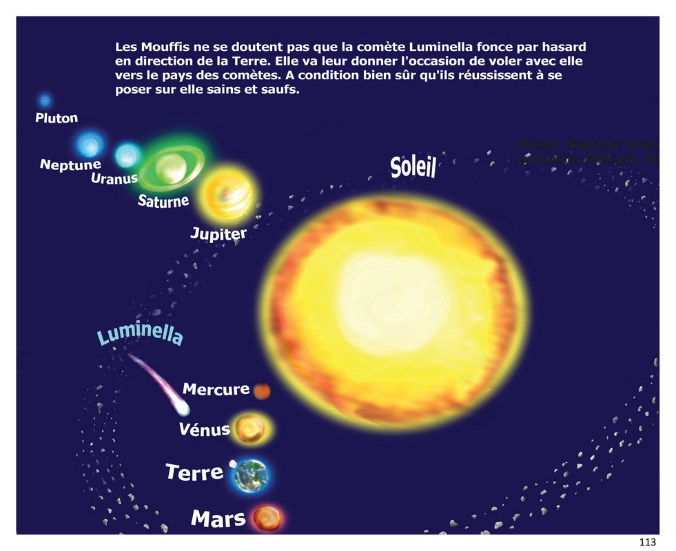 Les Vagabonds du Cosmos Band 3: Au Pays des comètes Steinläuse Lorilo, Lorila und Lorili